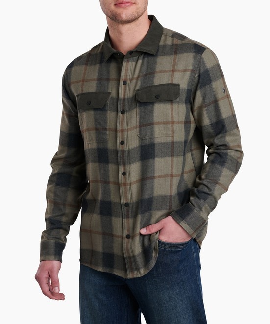 KUHL Khaos Flannel Green Acres Front