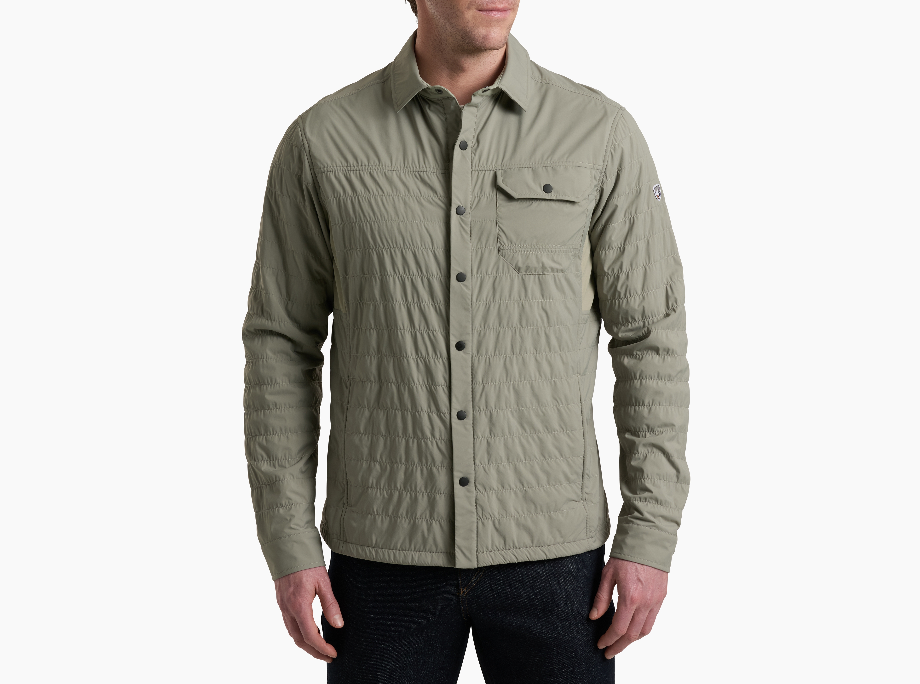 KUHL M's The One Shirt-Jac SAGEBRUSH Front