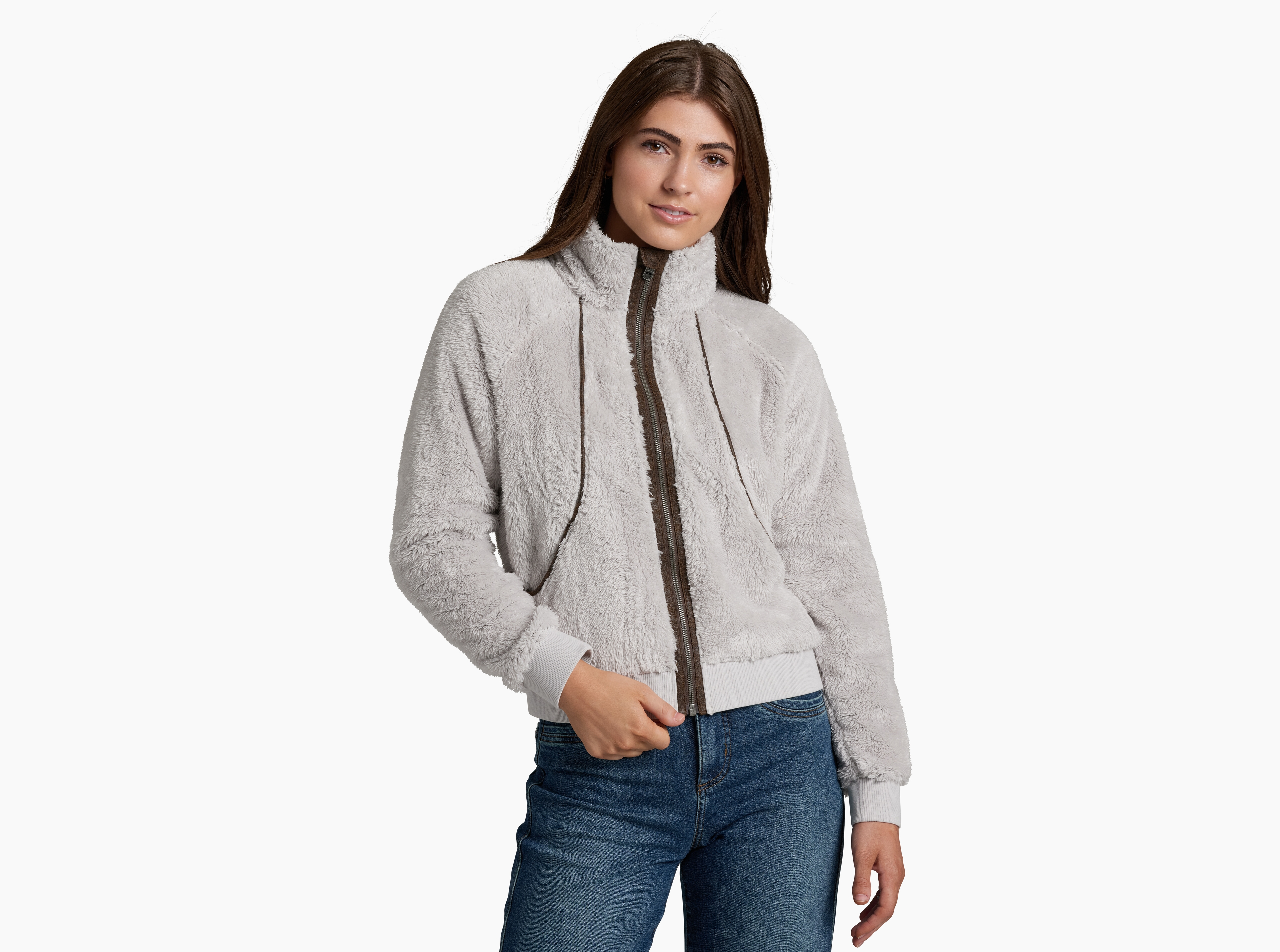KUHL Avina Flight Jacket STONE Front