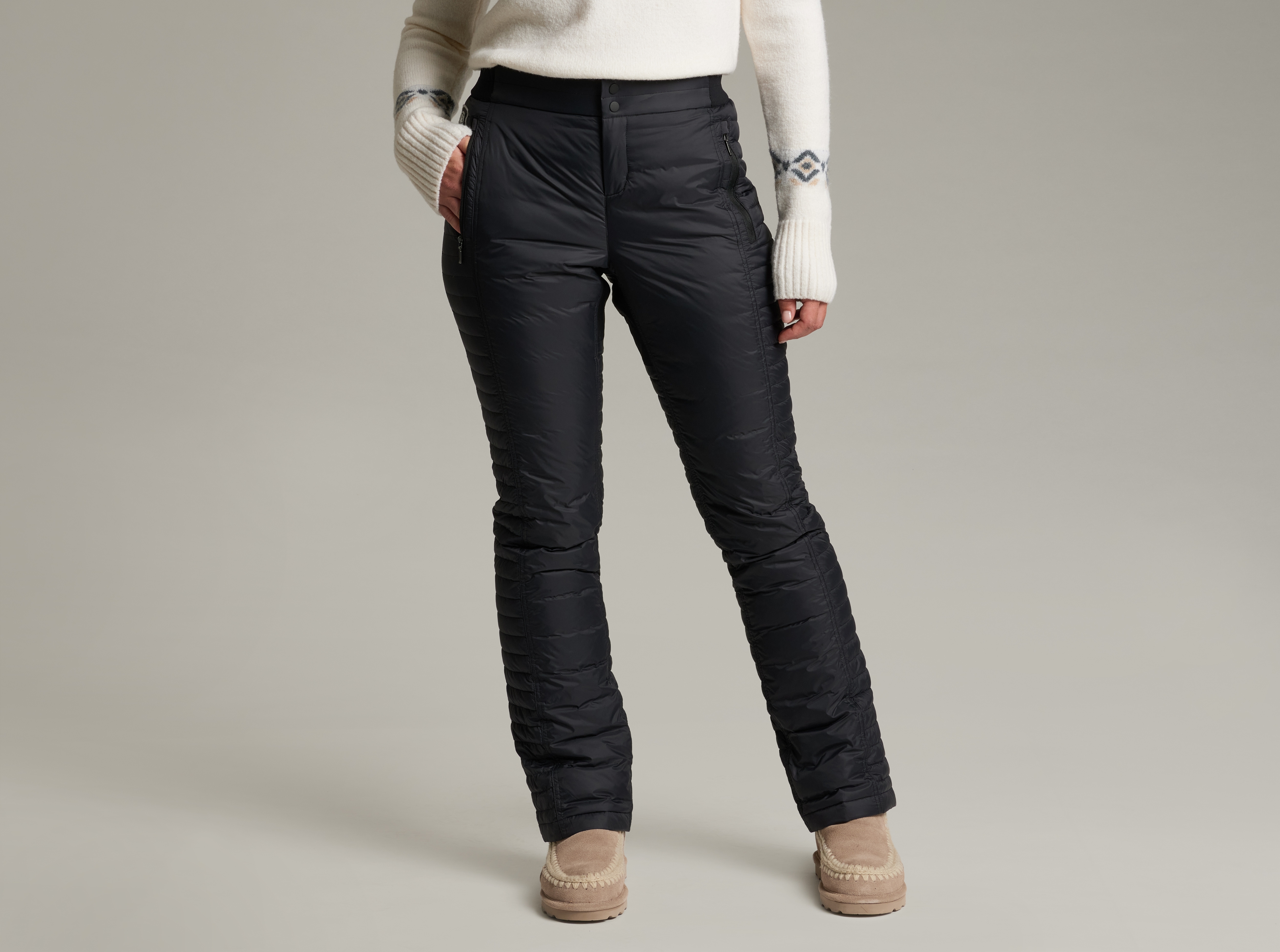 KUHL W's Spyfire Puffy Pant BLACKOUT Front