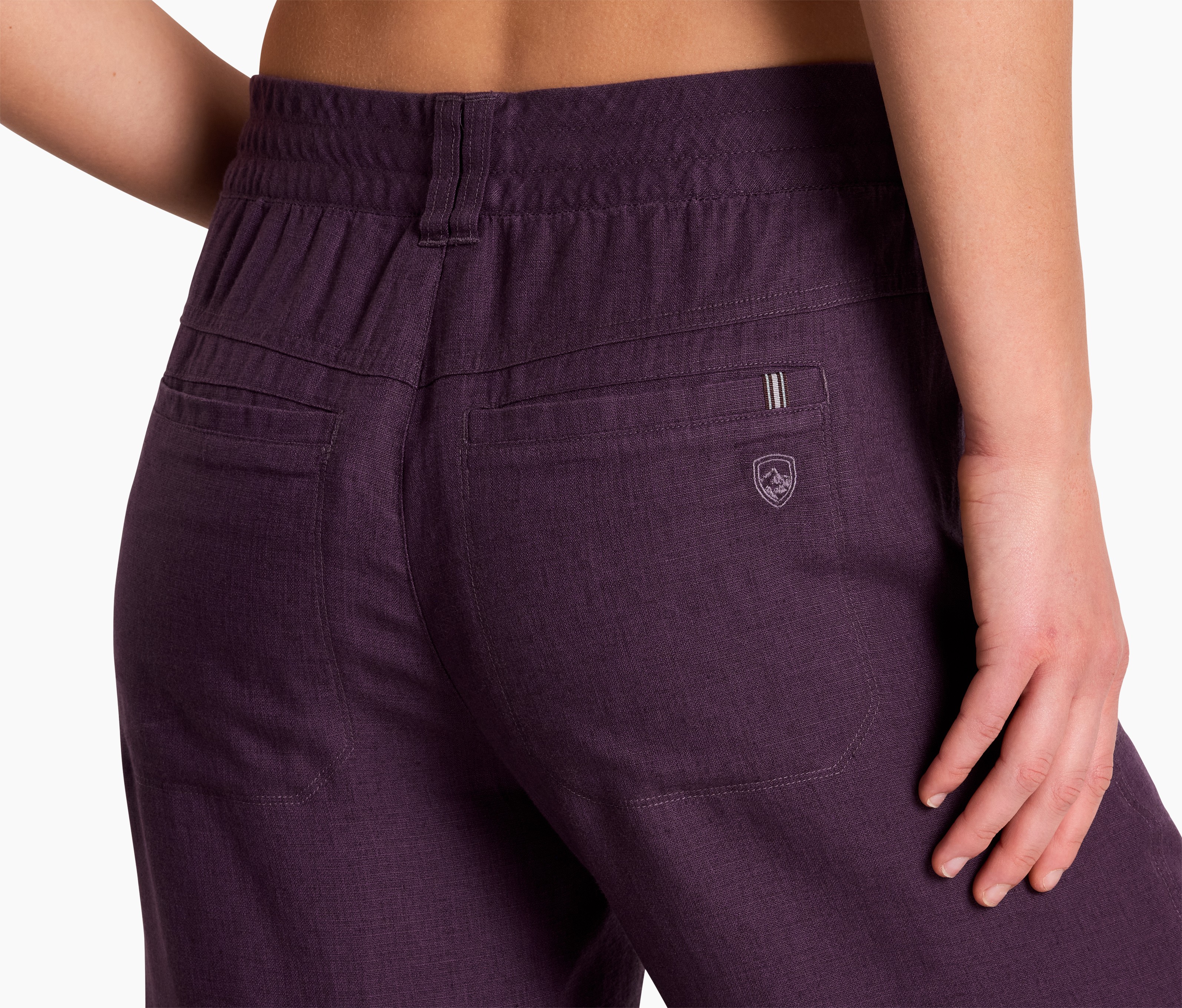 Highly breathable with relaxed, wide-leg fit