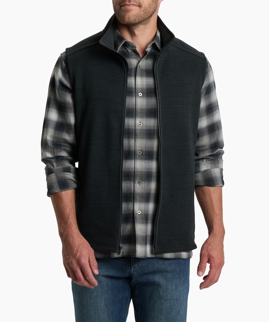 KUHL Men's Ascendyr Vest Black Front