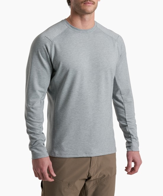 KUHL Influx LS Heather Grey Front