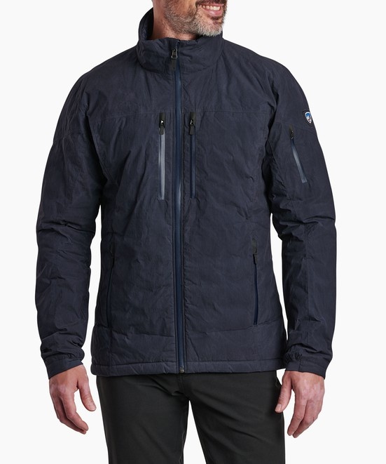 KUHL M's Wyldefire Jacket Pirate Blue Front