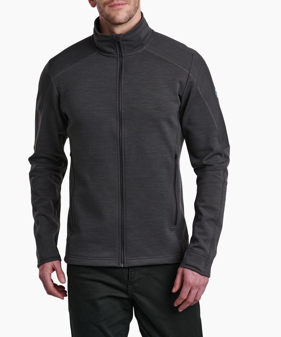 KUHL M's Dynawool Jacket Carbon Front