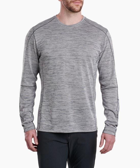 KUHL Alloy Crew Cloud Gray Front