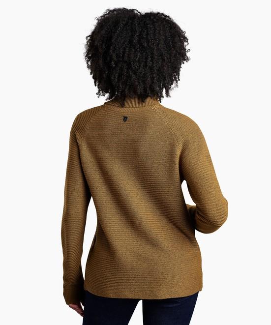 KUHL Solace Sweater Antique Gold Back