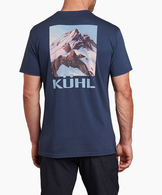 KUHL Mountain Culture T Pirate Blue Back