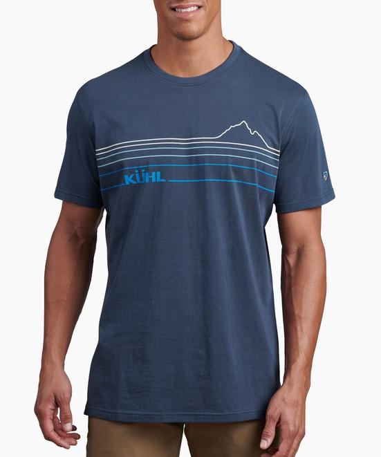 KUHL Mountain Lines T Pirate Blue Front