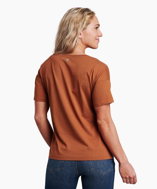KUHL Mountain Sketch Graphic Tee Copper Back