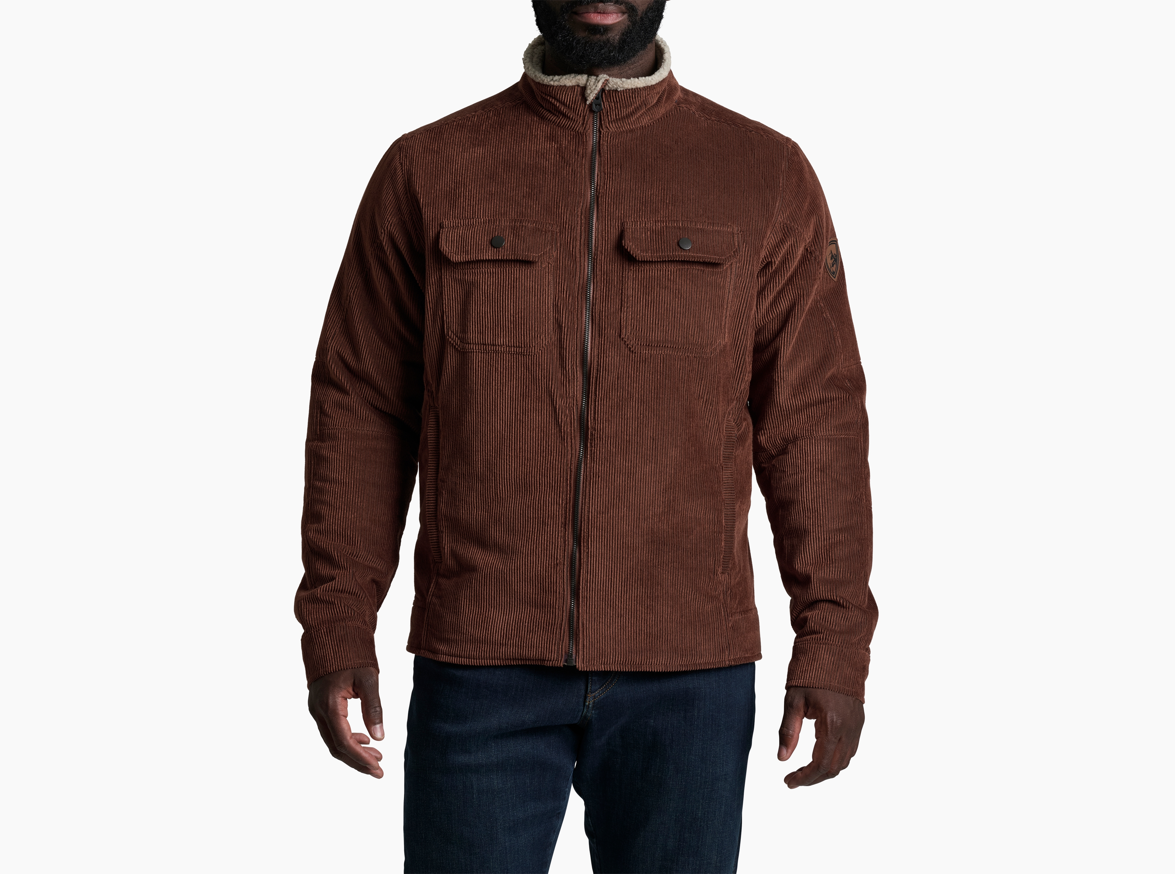 KUHL M's Diskord Insulated Jacket RUSTIC BRICK Front