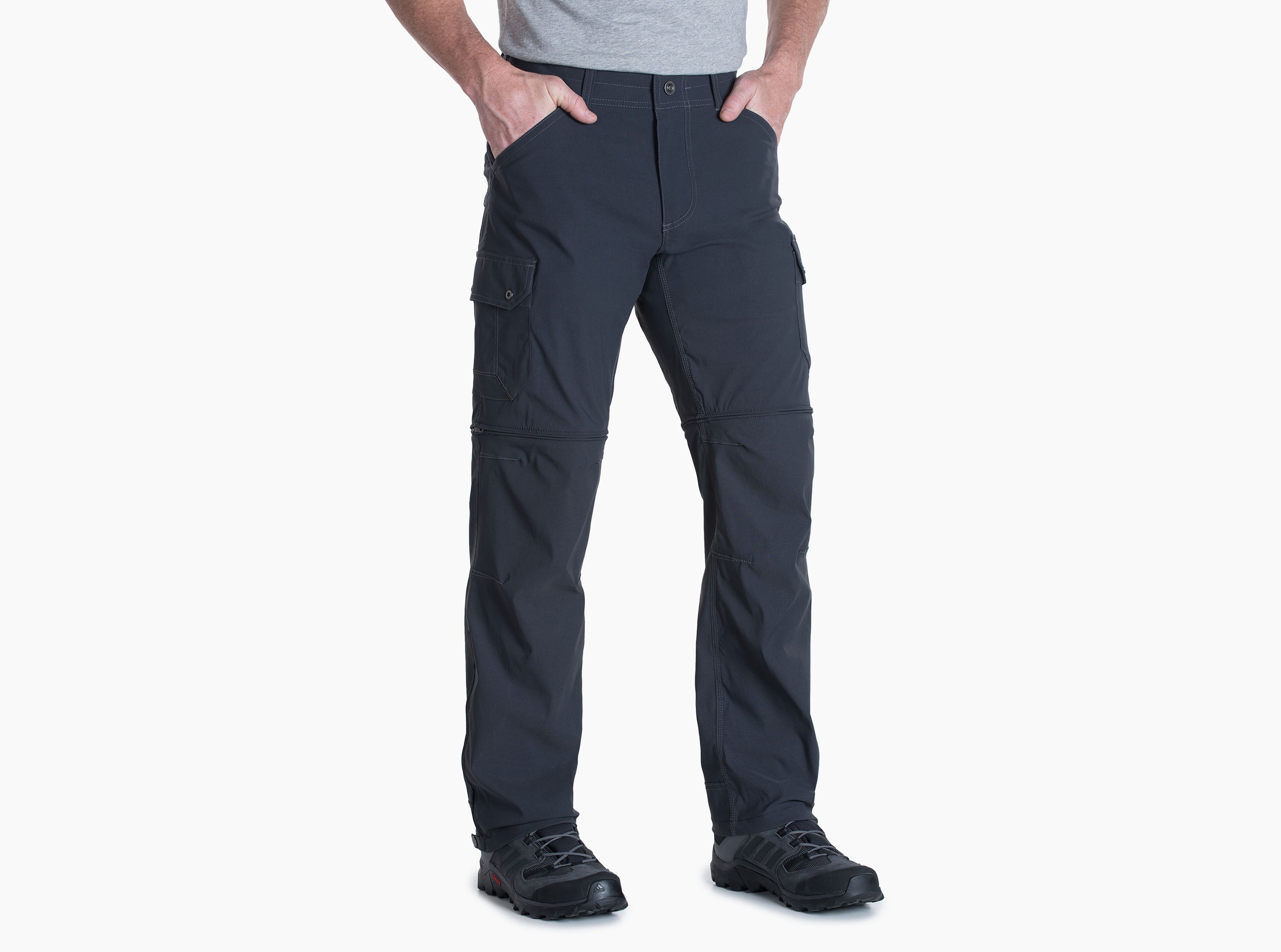Kuhl Solid Gray Cargo Pants Size 2 - 56% off