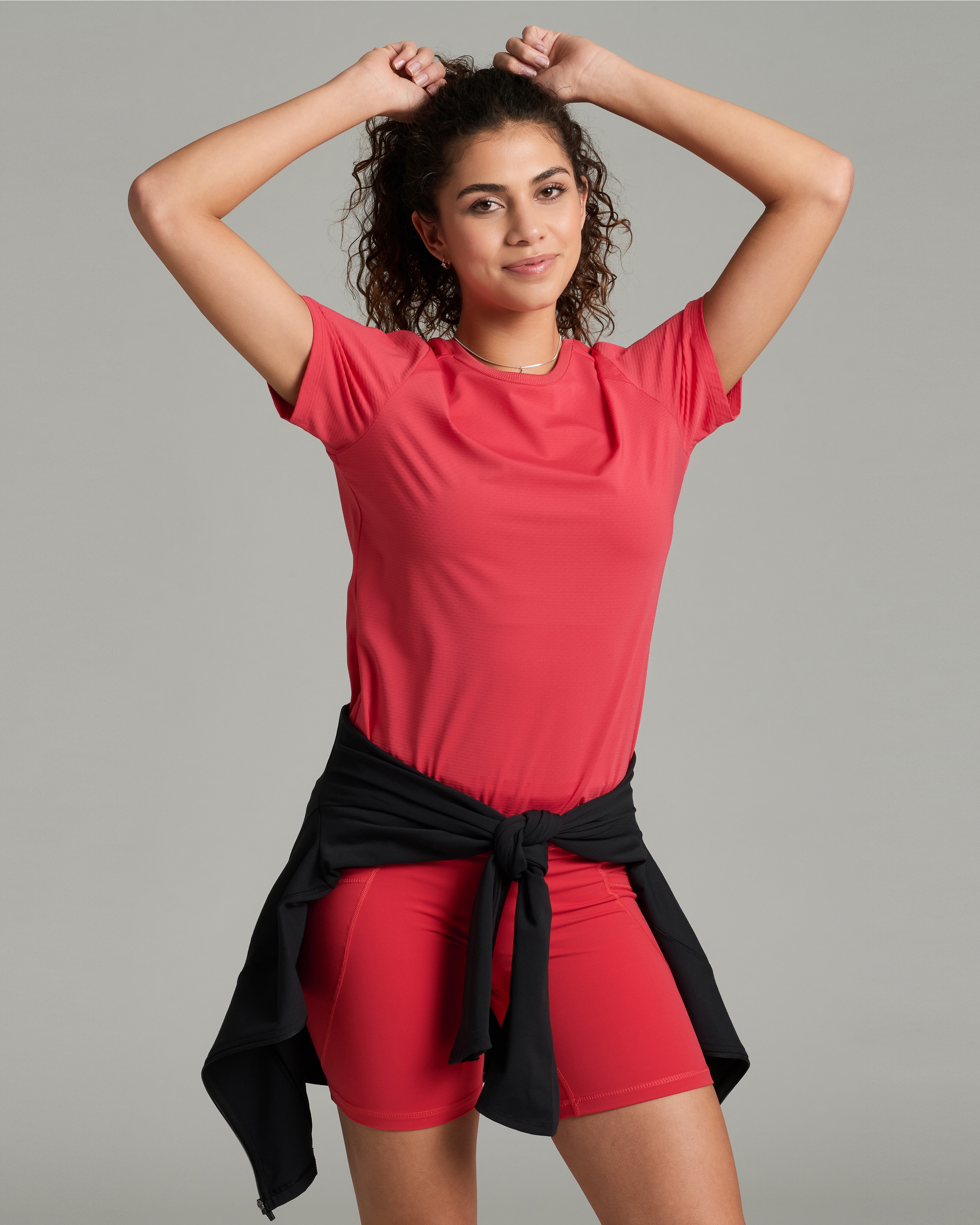 KUHL Solis SS Crew GRENADINE Front