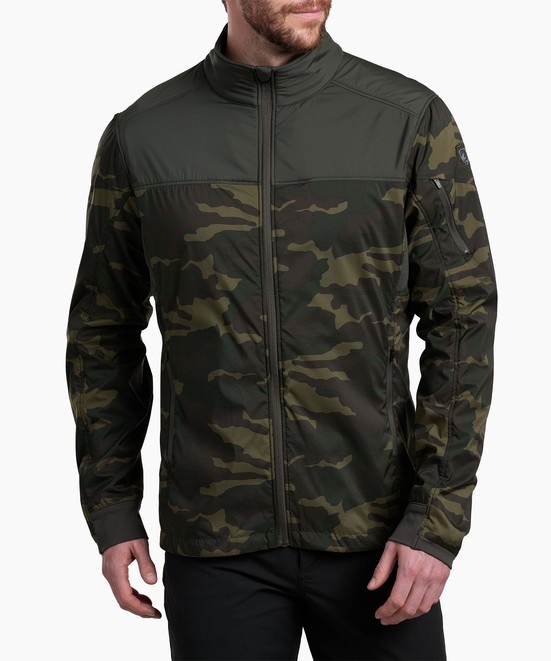 KUHL M's The One Jacket Green Camo Front
