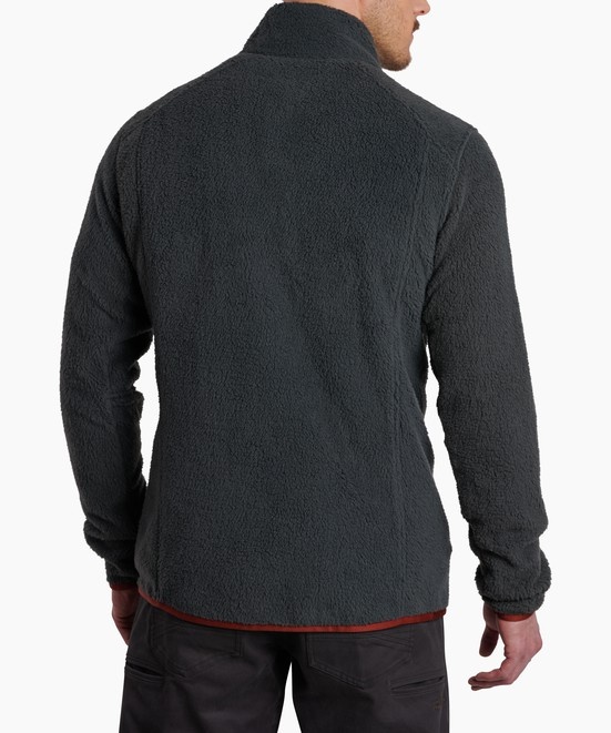 KUHL M's Infiltrator Fleece Jacket Carbon / Oatmeal Back