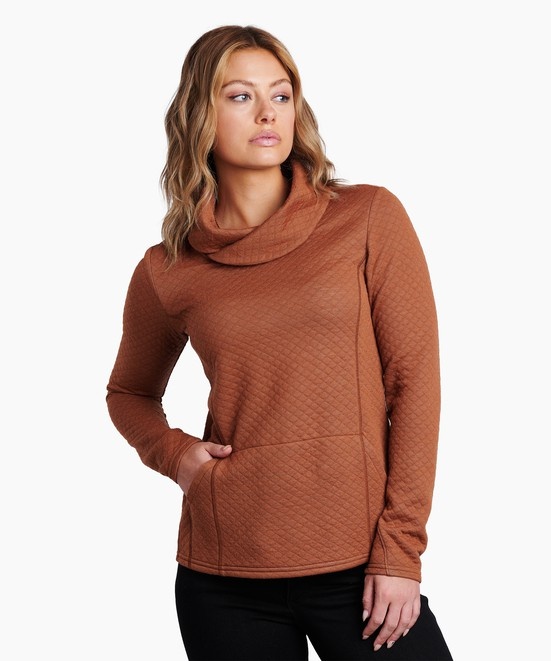 KUHL Athena Pullover Copper Front