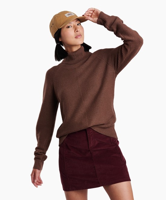 KUHL Solace Sweater Chicory Front