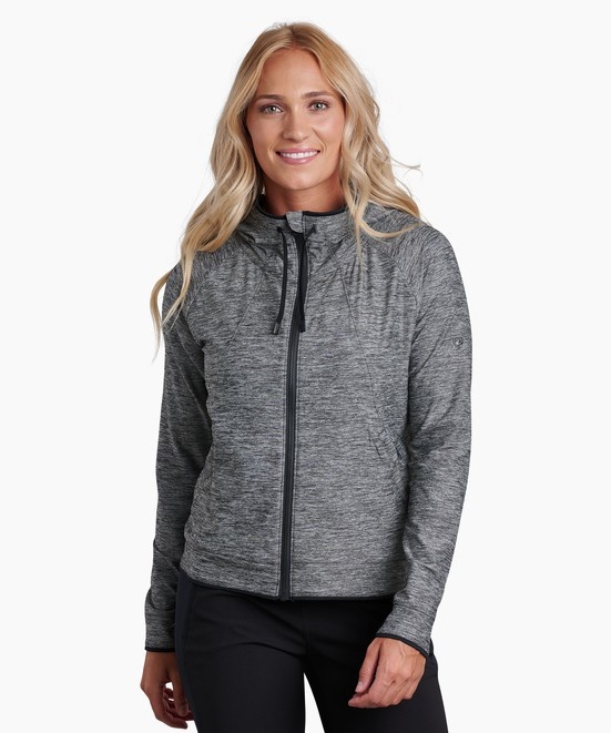 KUHL W's Revivr Hoody Grey Heather Front