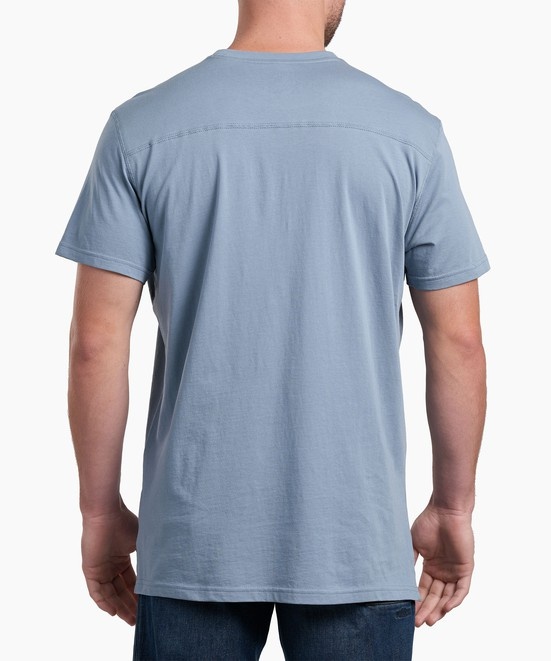 KUHL Mountain Lines T Mineral Blue  Back