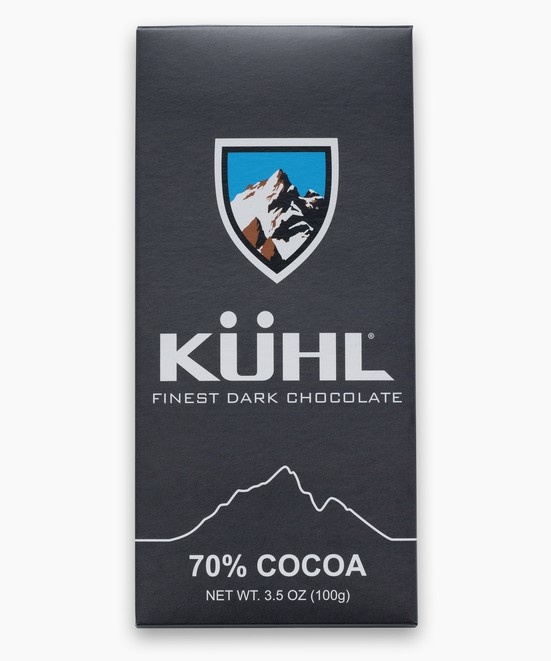 KUHL Kuhl Dark Chocolate 70% Chocolate