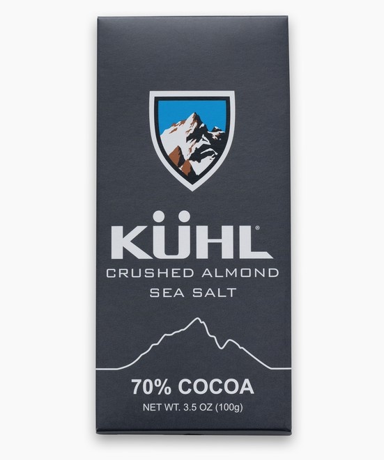 KUHL KUHL Crushed Almond Sea Salt Chocolate Chocolate
