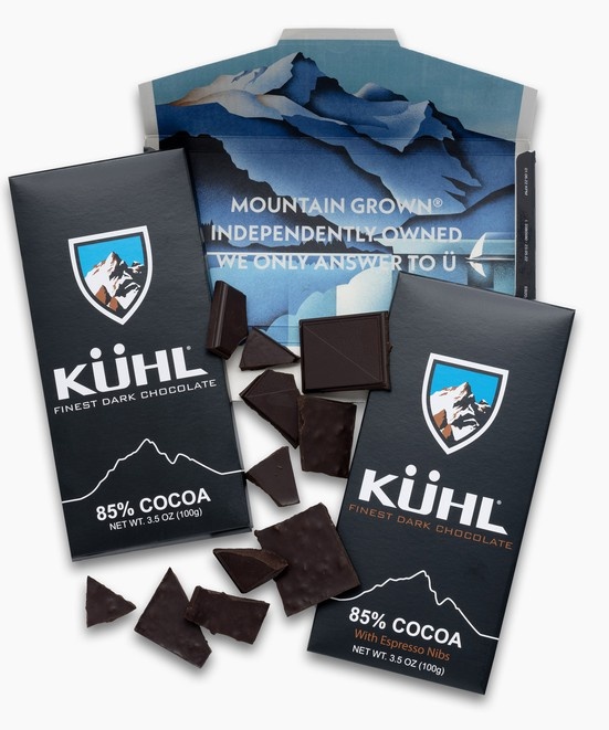 KUHL KUHL Cocoa with Espresso Nibs 85% Chocolate