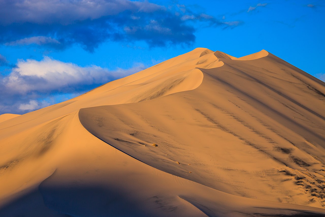 The Eureka Dunes in Death Valley National Park