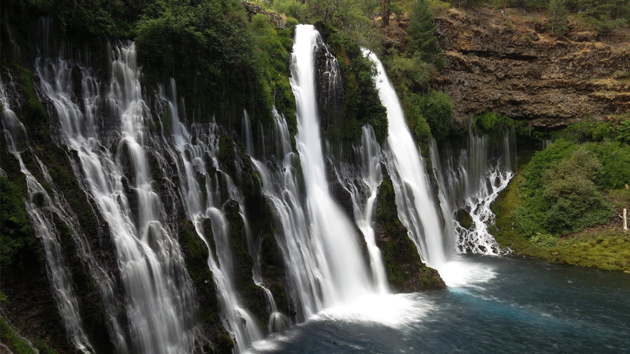 Burney Falls is one of the 12 Best Waterfall Hikes in Northern California