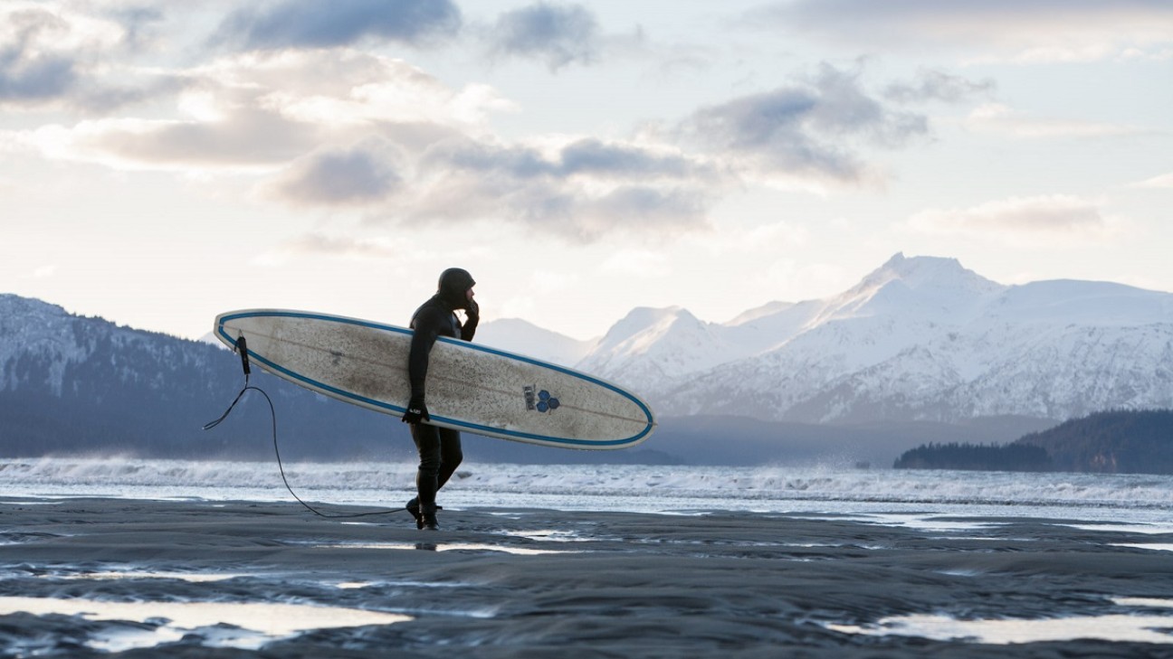 Photographing Winter Surfing in Alaska with Scott Dickerson