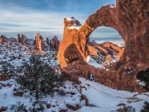 Snowy Solitude: The Best Winter Hikes in Arches National Park