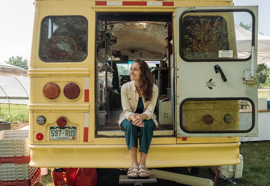 MEadow Lark Farms - Farm to Table Bella the Catering Bus