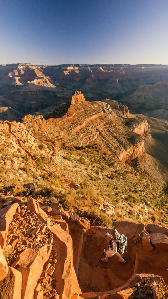 National parks such as Grand Canyon have breathtaking views such as this one.