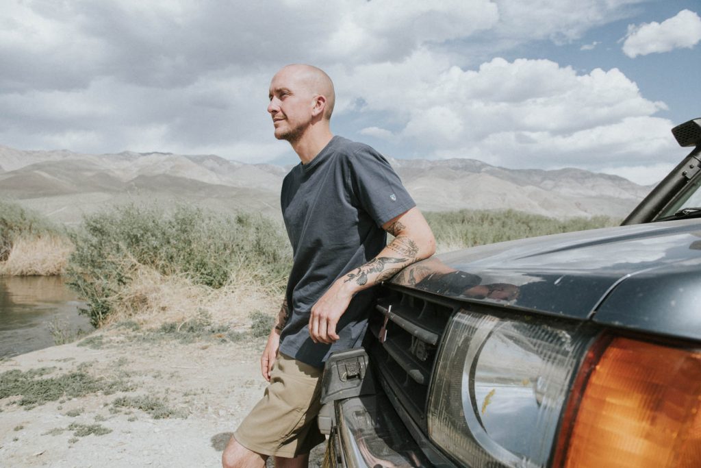 Dads Passion for Desert Hikes 1 Dads Passion for Desert Hikes - Man dressed in KUHL shorts and KUHL short sleeve shirt.