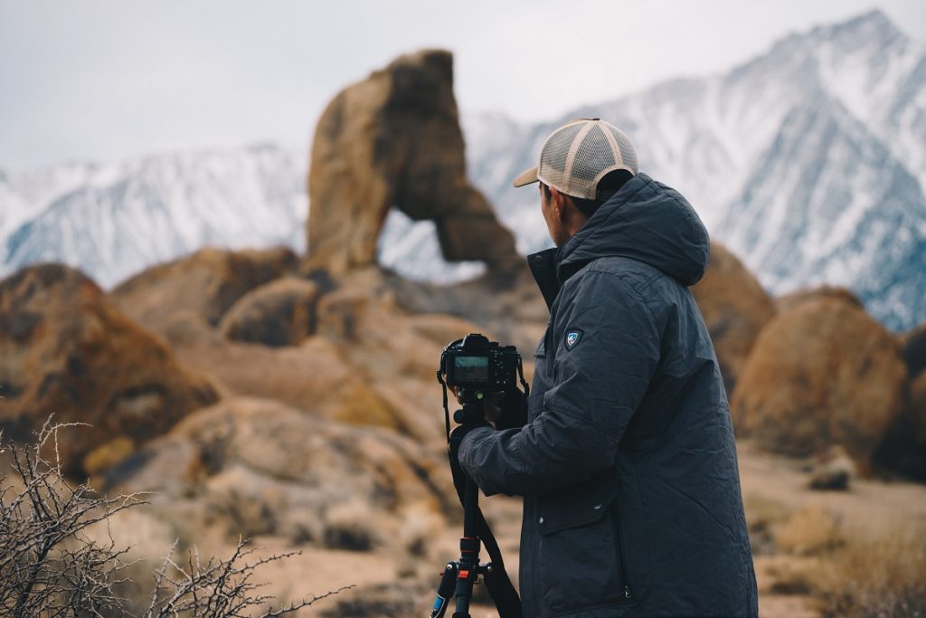 Using a tripod for landscape photography can help you take sharper images, stabilize camera on a windy day and try out long exposures and panorama. Product shown: Kollusion.