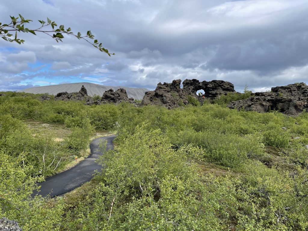 Iceland Landforms Dimmuborga