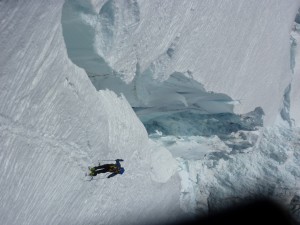 I put it sideways to make it look more extreme...Or I don't know how to rotate it. Either way, sick photo!