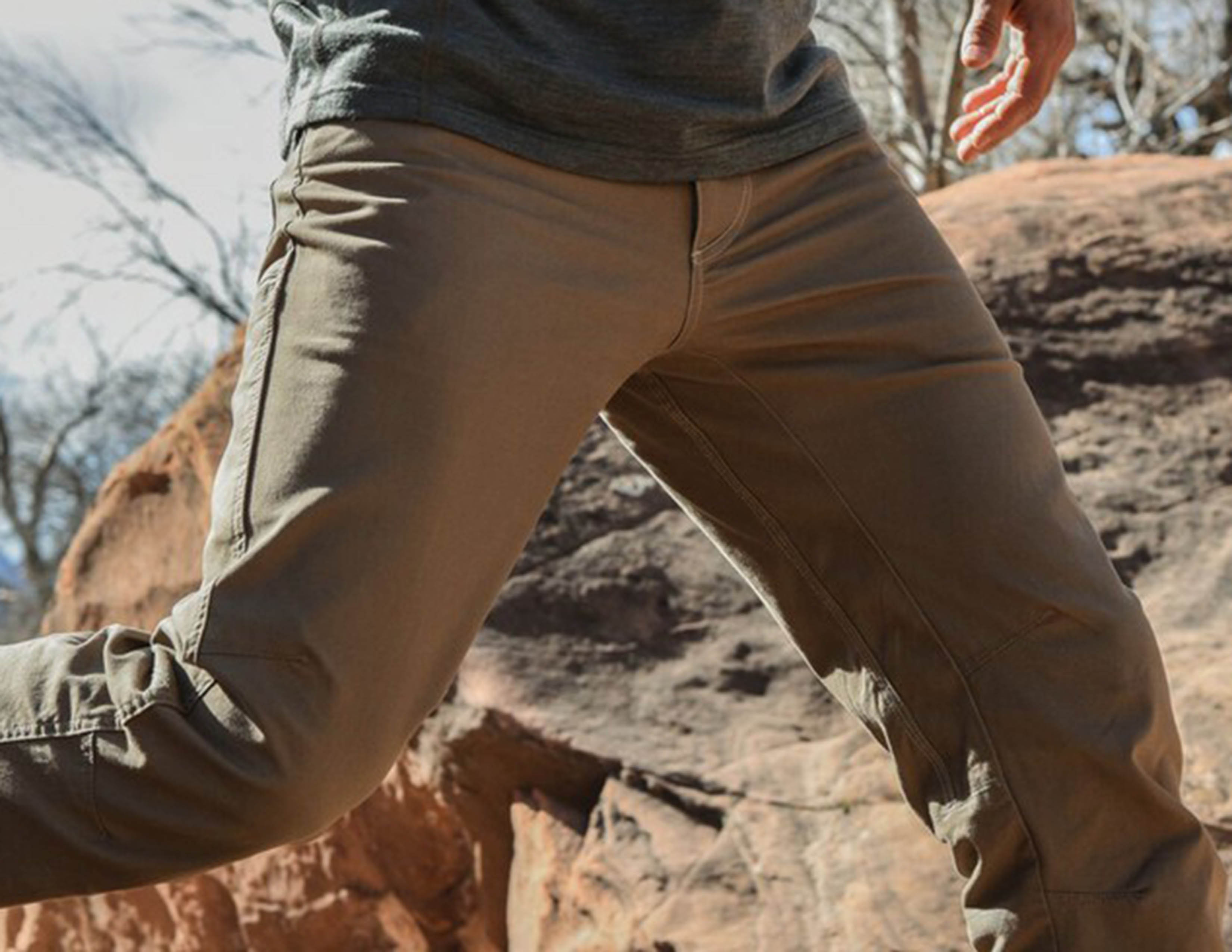 tapered hiking pants