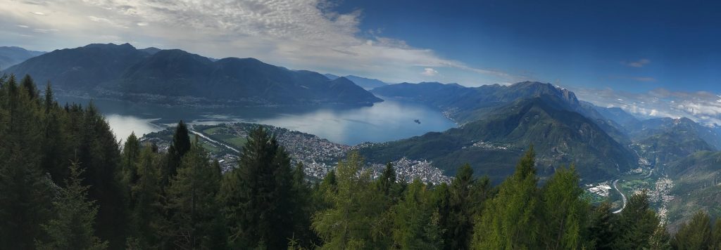 View from platform, Locarno, Switzerland