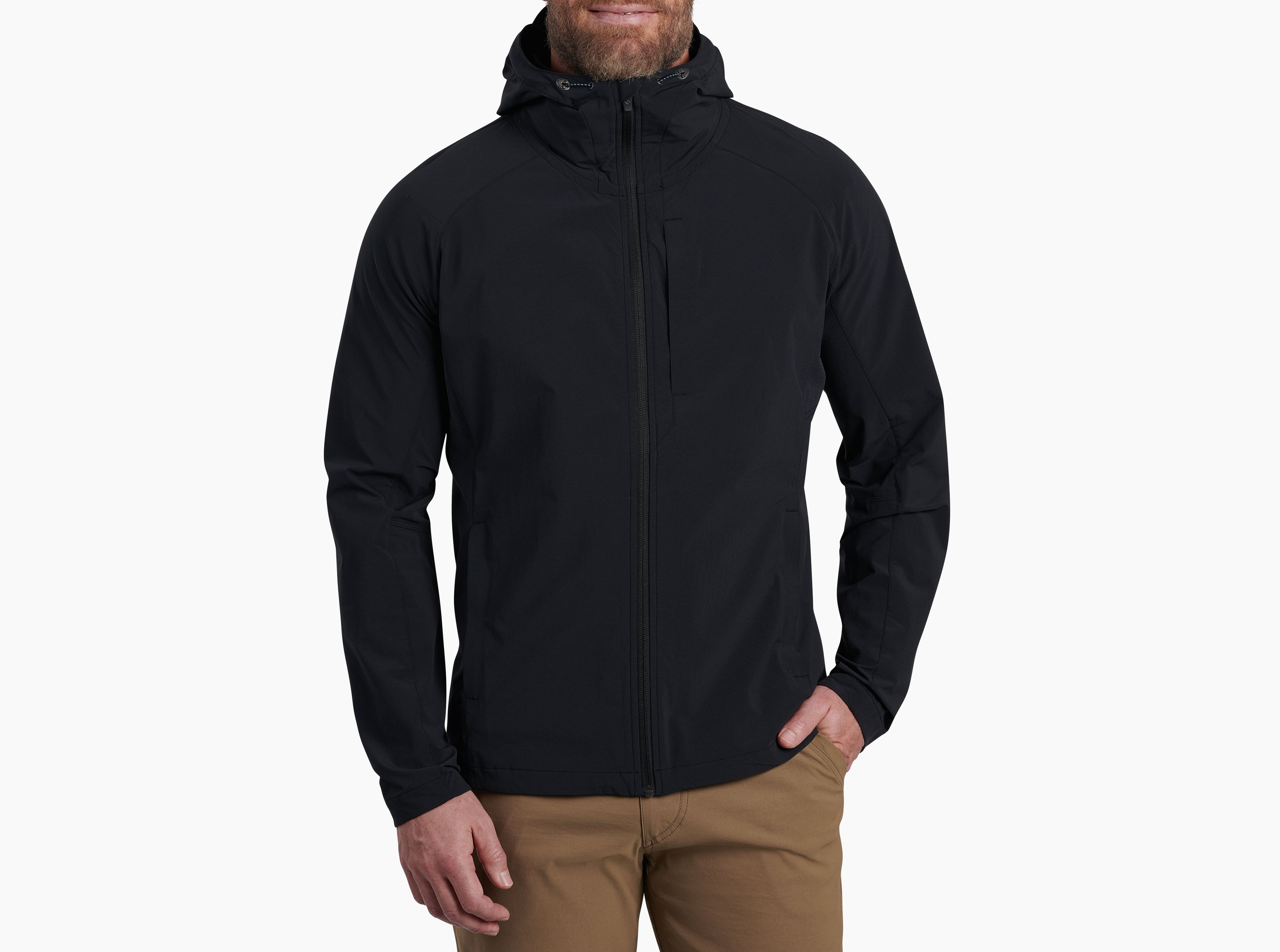 KUHL M's Transcendr Hoody RAVEN Front