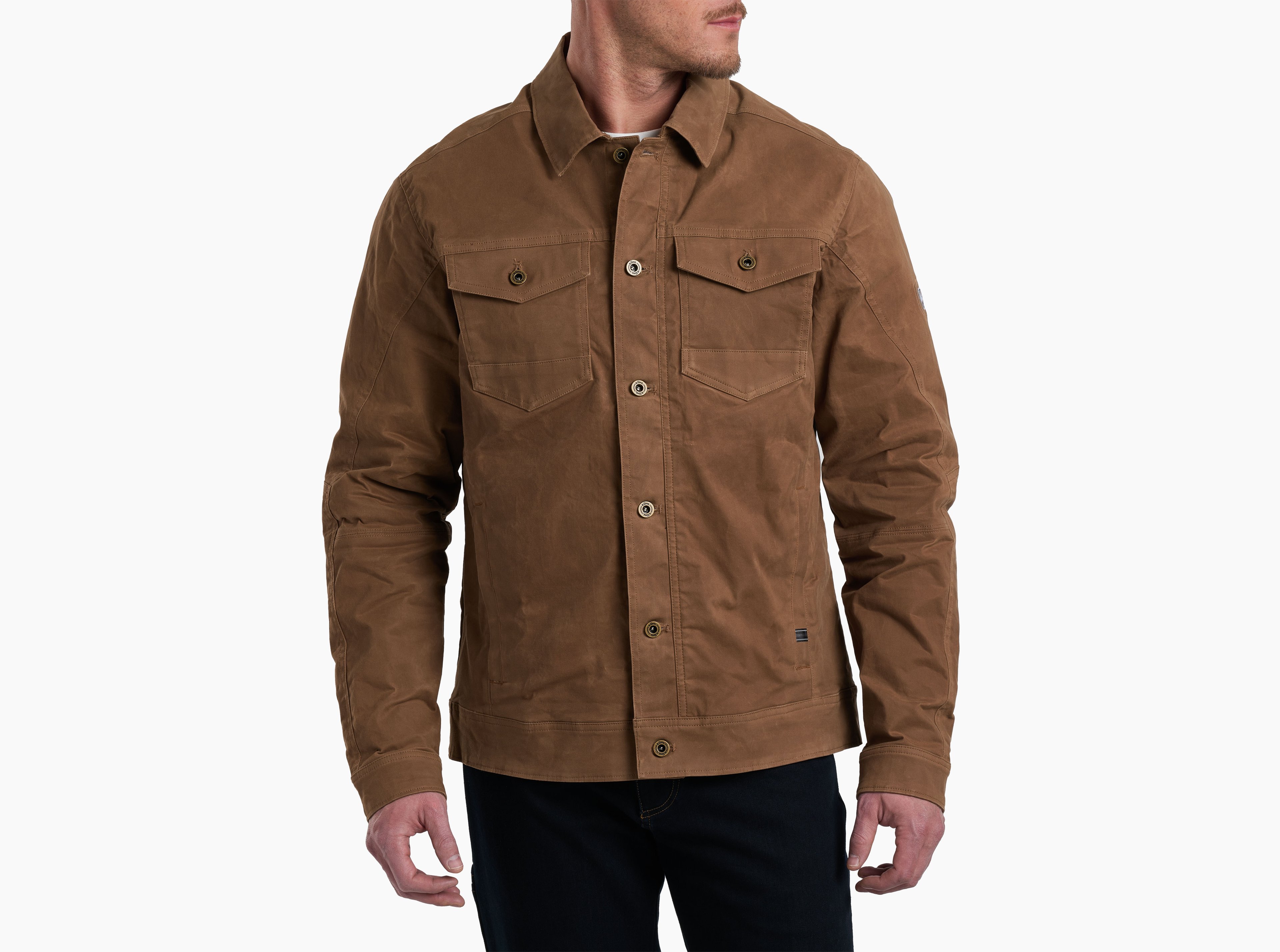 KUHL Outlaw Waxed Jacket GRAIN Front