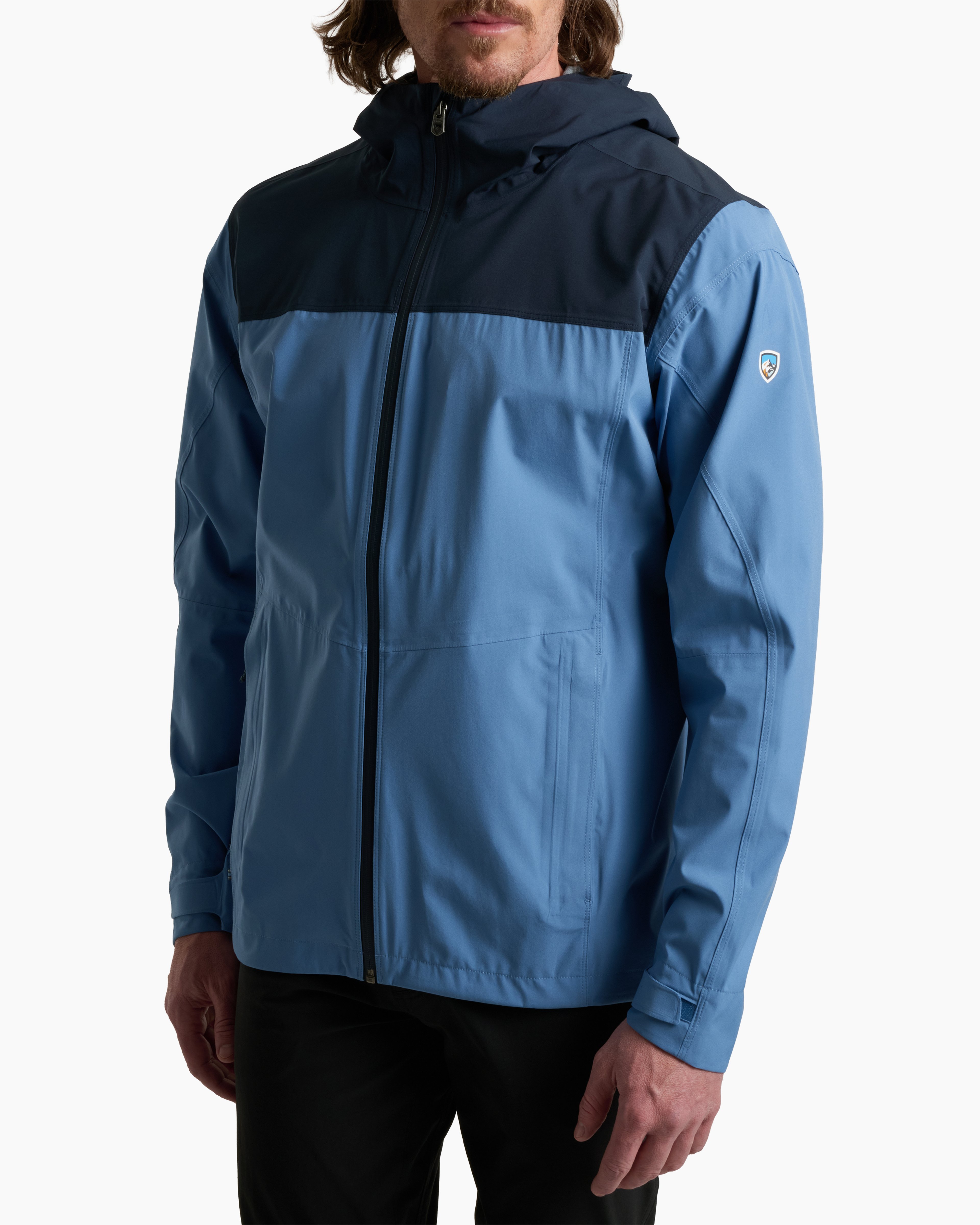 KUHL M's Stretch Voyagr Jacket RIVER BLUE / PIRATE BLUE Front