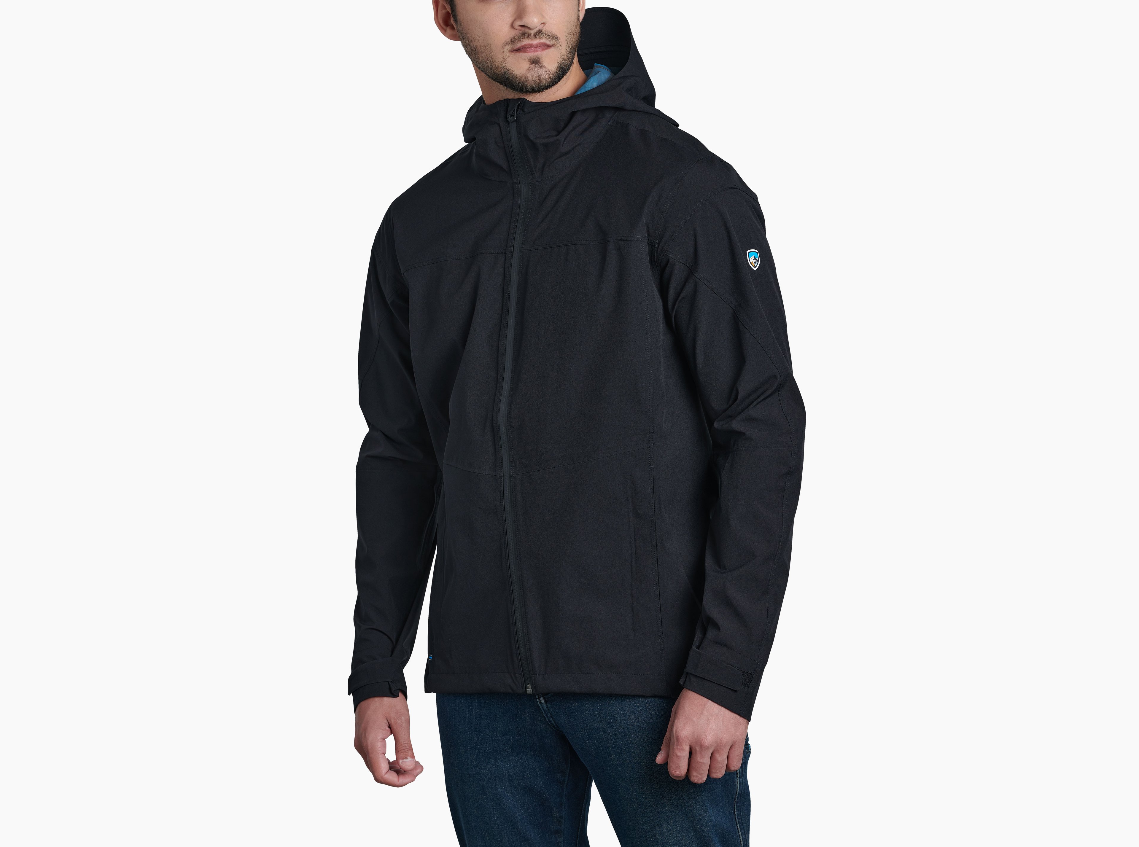 KUHL M's Stretch Voyagr Jacket RAVEN Front