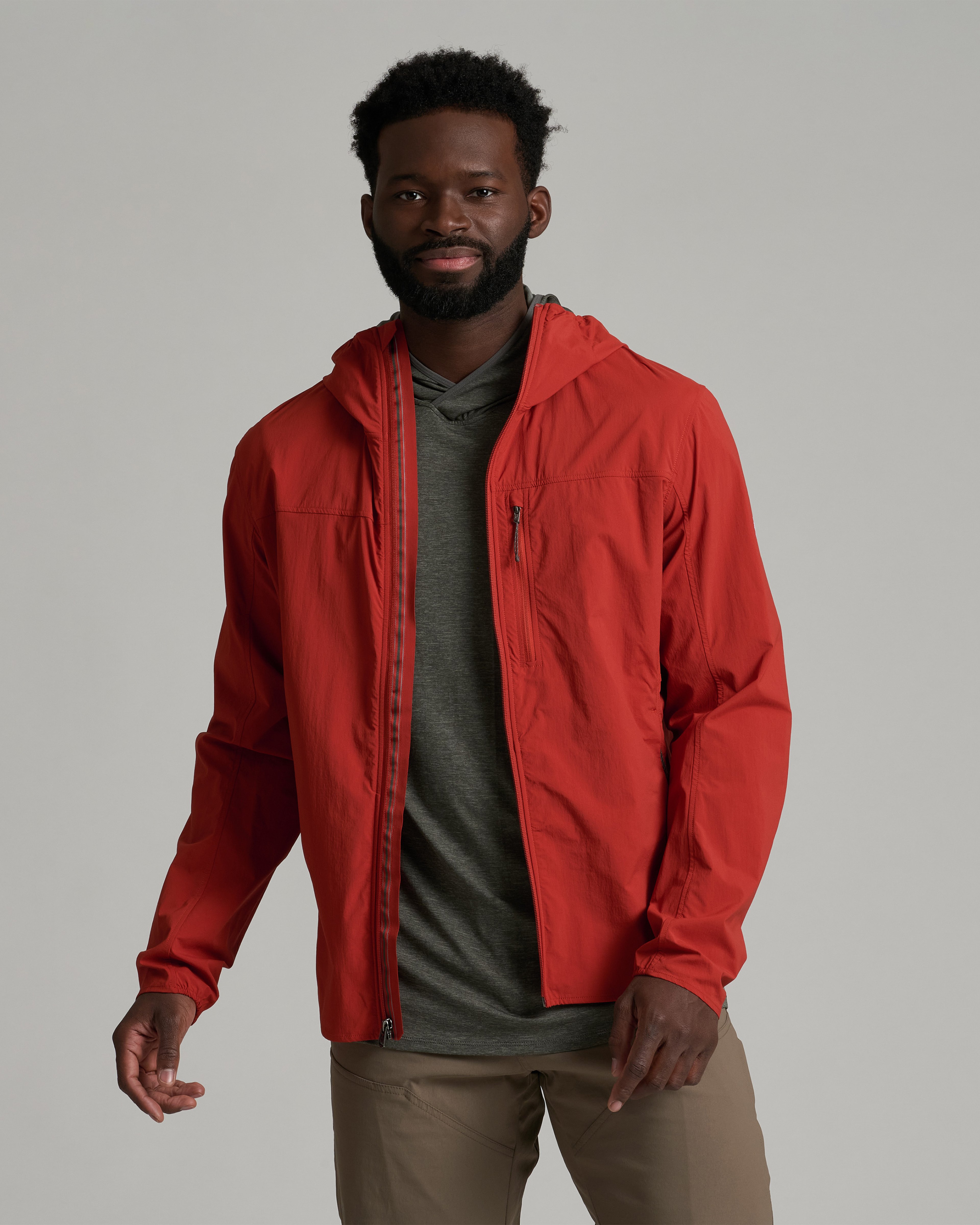 KUHL M's Saboteur Hoody FIRED BRICK Front
