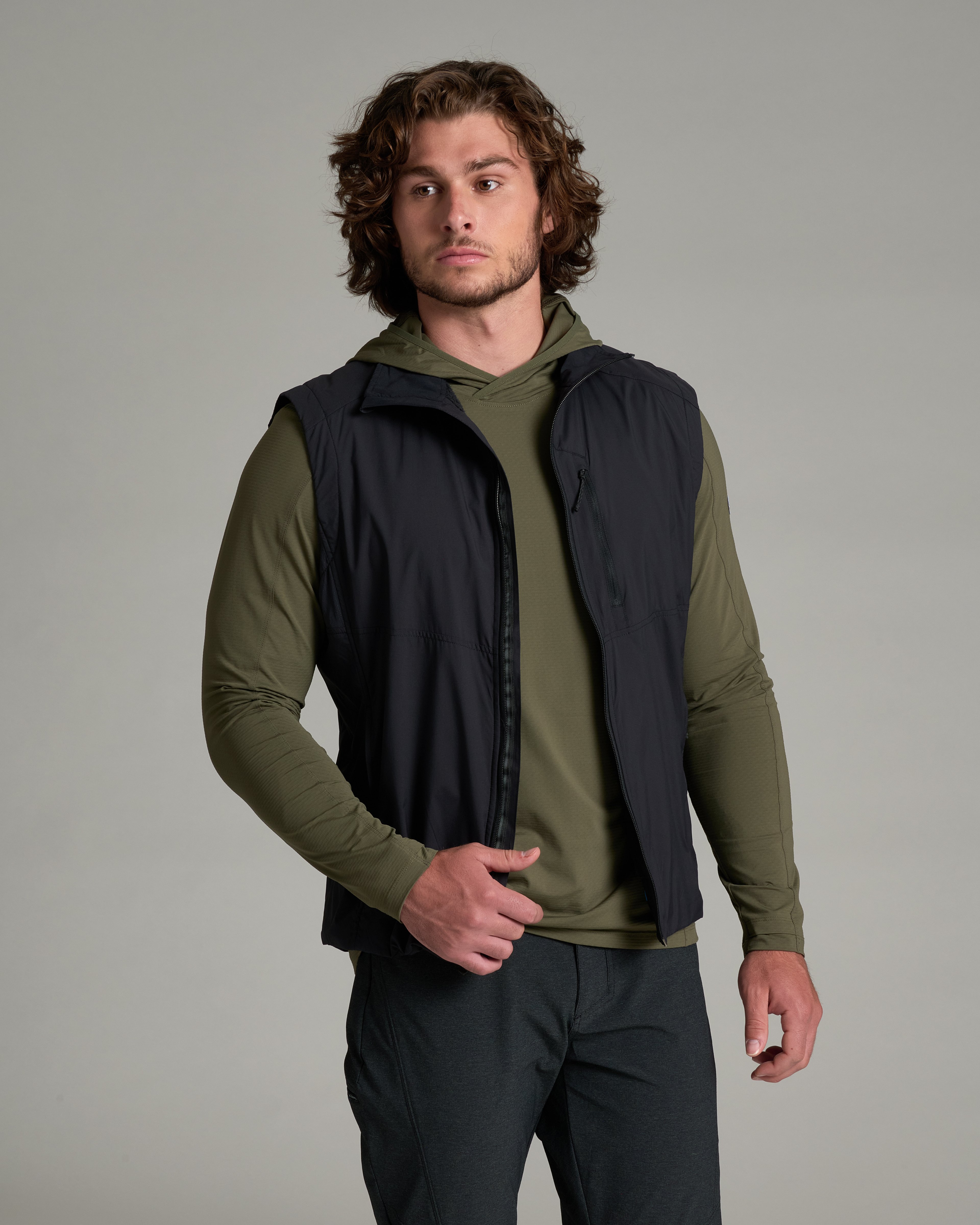 KUHL M's The One Vest BLACKOUT Front