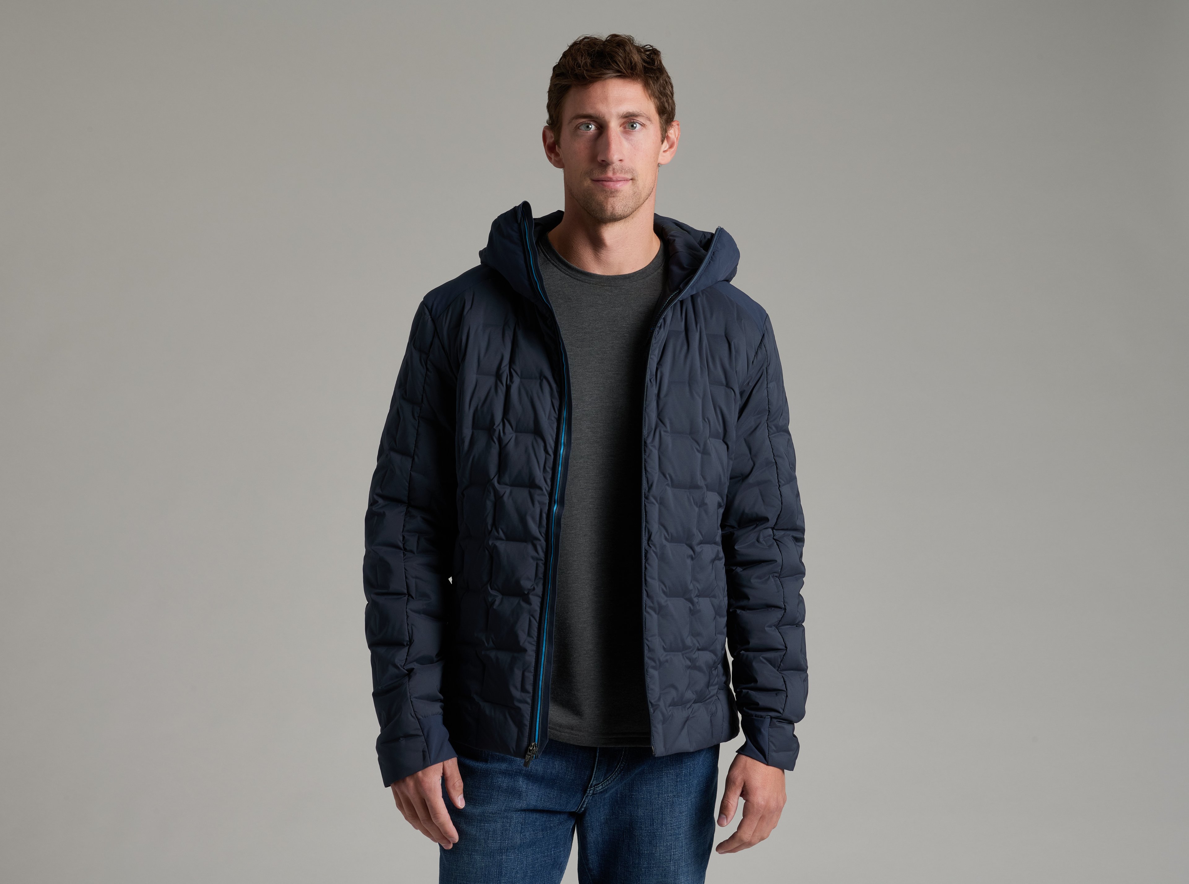 KUHL M's Firestorm Down Hoody PIRATE BLUE Front