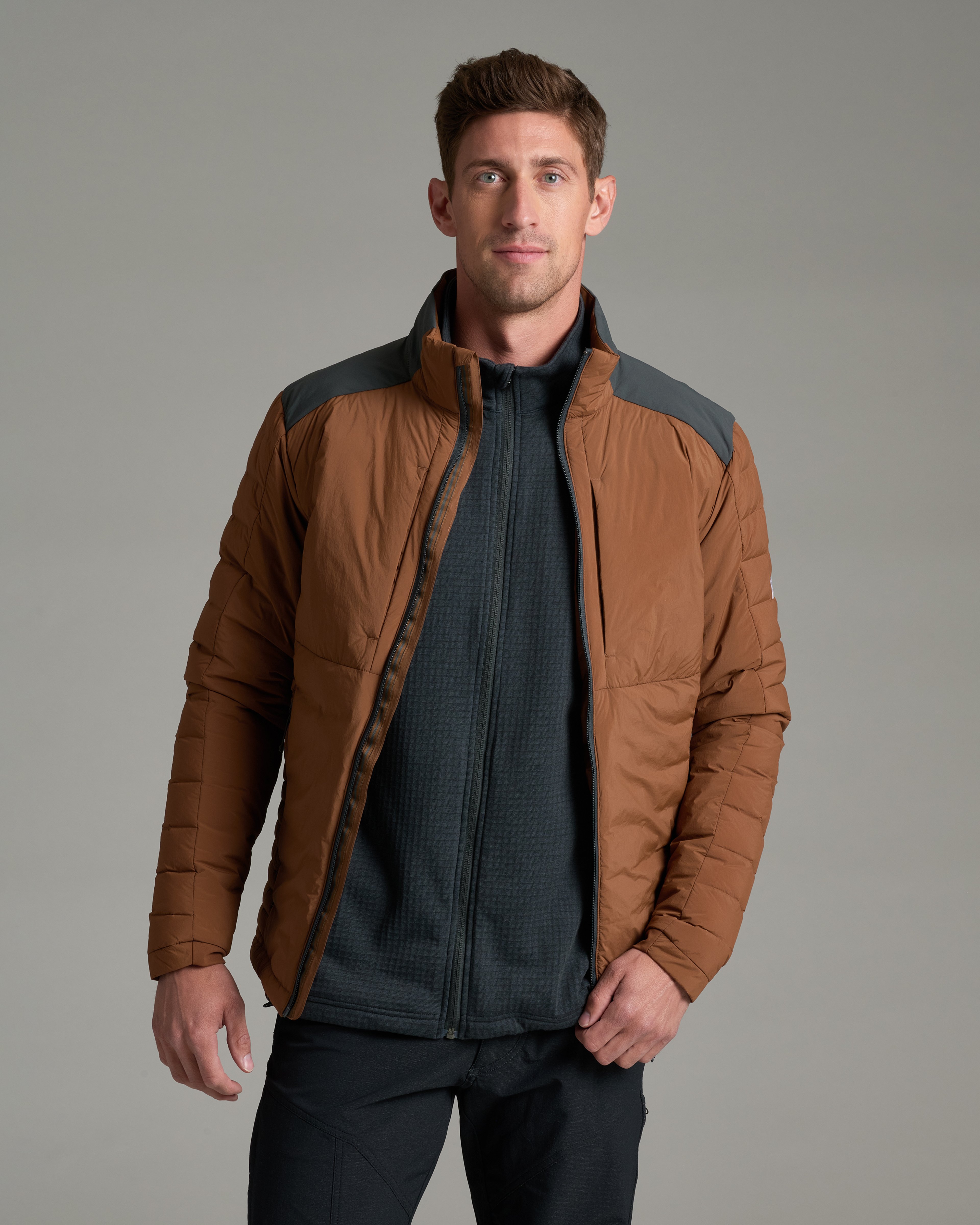 KUHL M's Spyfire Jacket SADDLE BROWN Front
