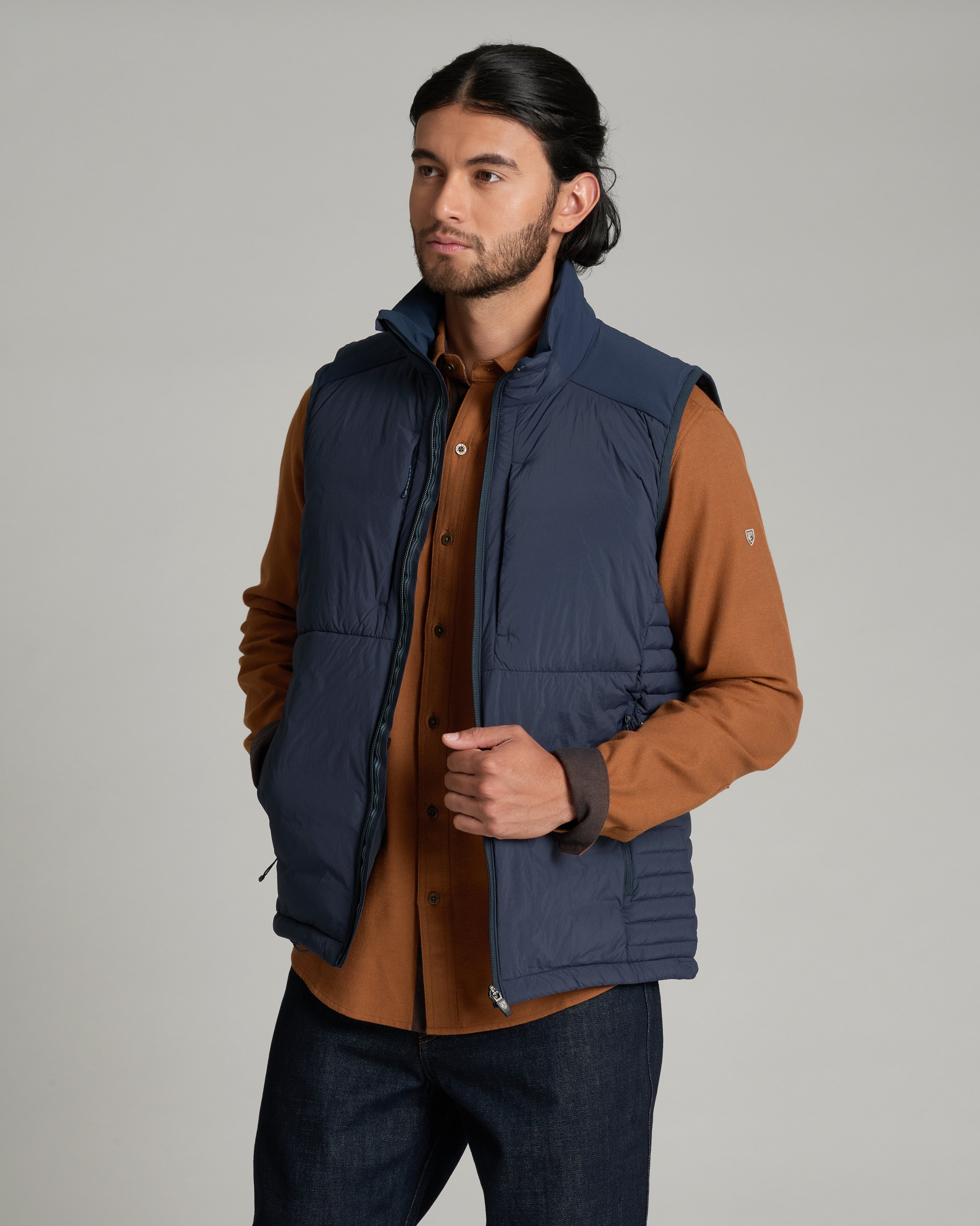 KUHL M's Spyfire Vest PIRATE BLUE Front