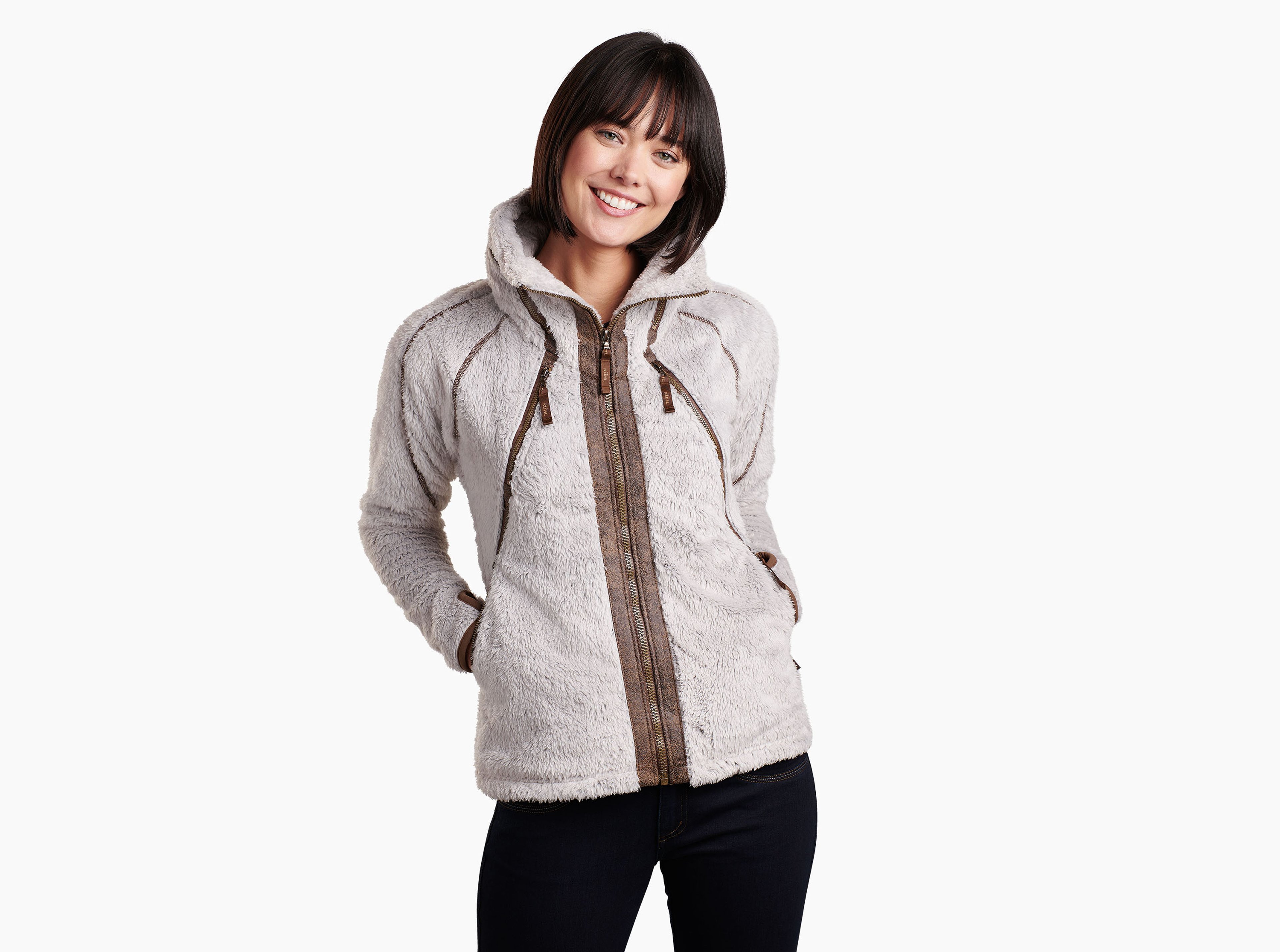 KUHL Flight Jacket STONE Front