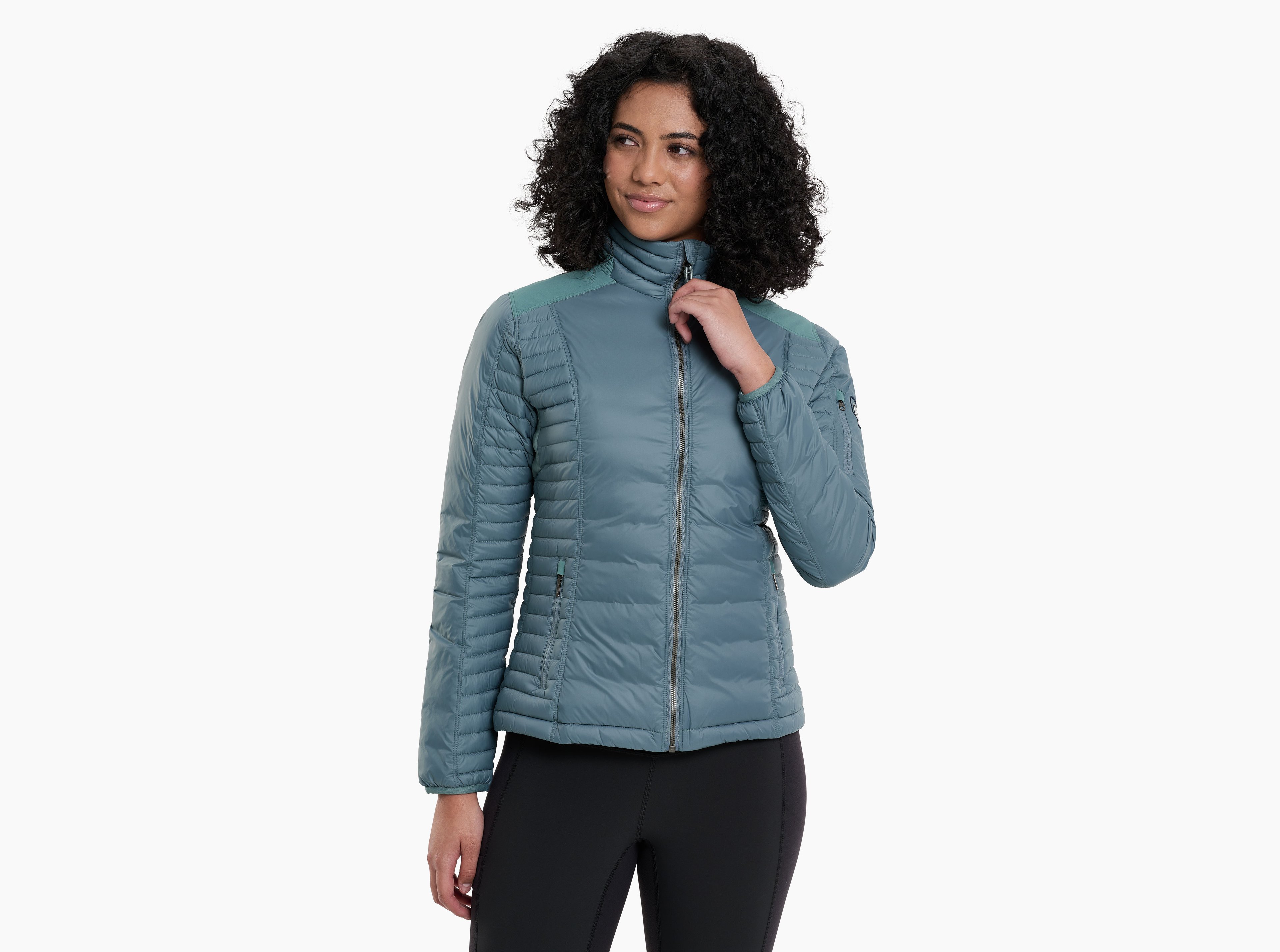 KUHL W's Spyfire Jacket MINERAL BLUE  Front