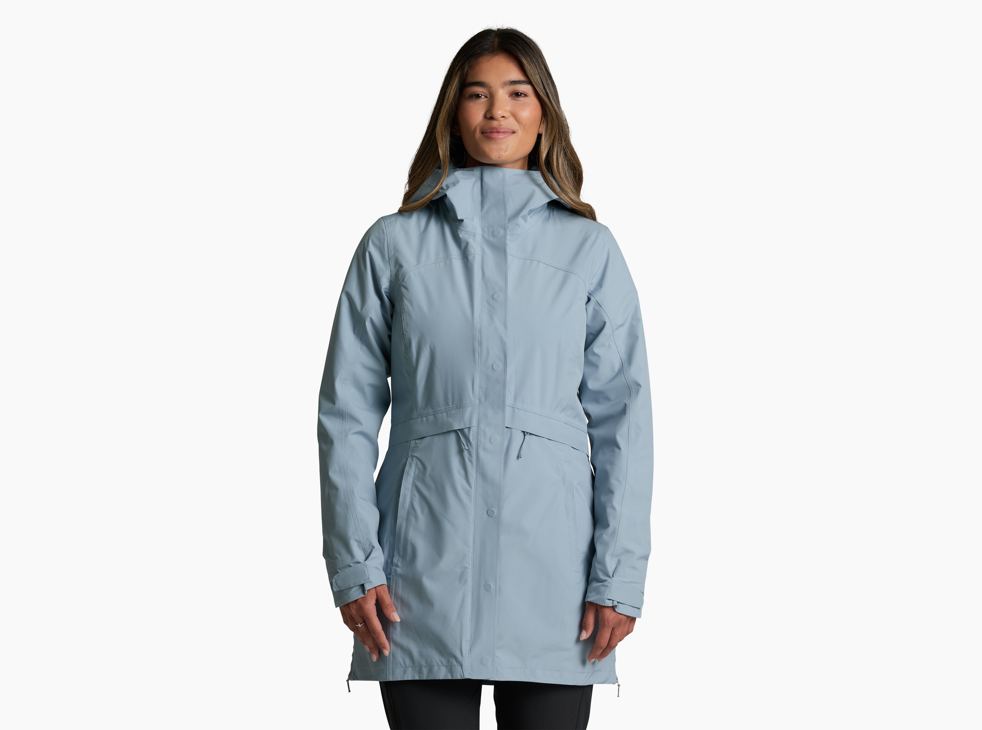 KUHL W's Stretch Voyagr Insulated Parka WINTER SKY Front